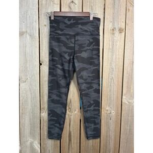Athleta Elation 7/8 Tight Grey Camo High Rise Yoga Leggings S‎ 531310-00 FA20